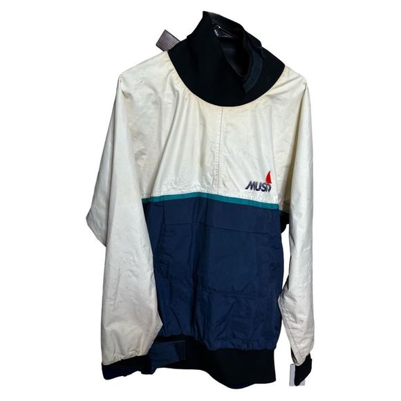 VTG Musto Yacht Sailing Jacket Mens Large - Picture 1 of 5